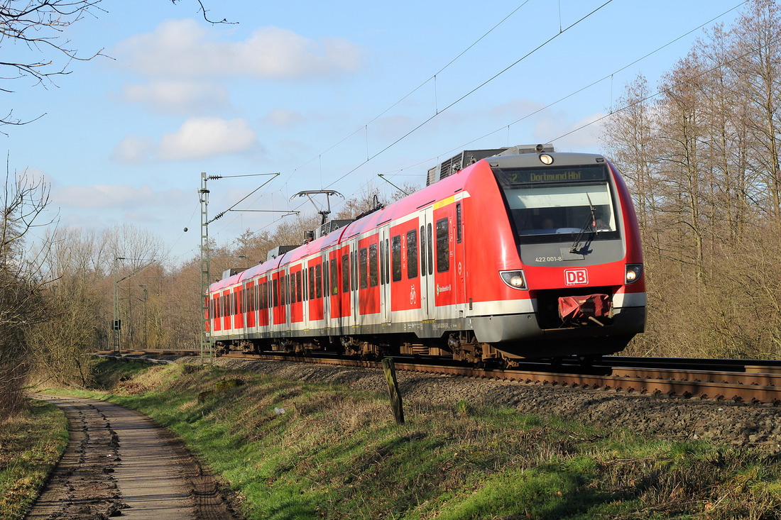 DB Regio 422 001 // Castrop-Rauxel // 12. Februar 2016