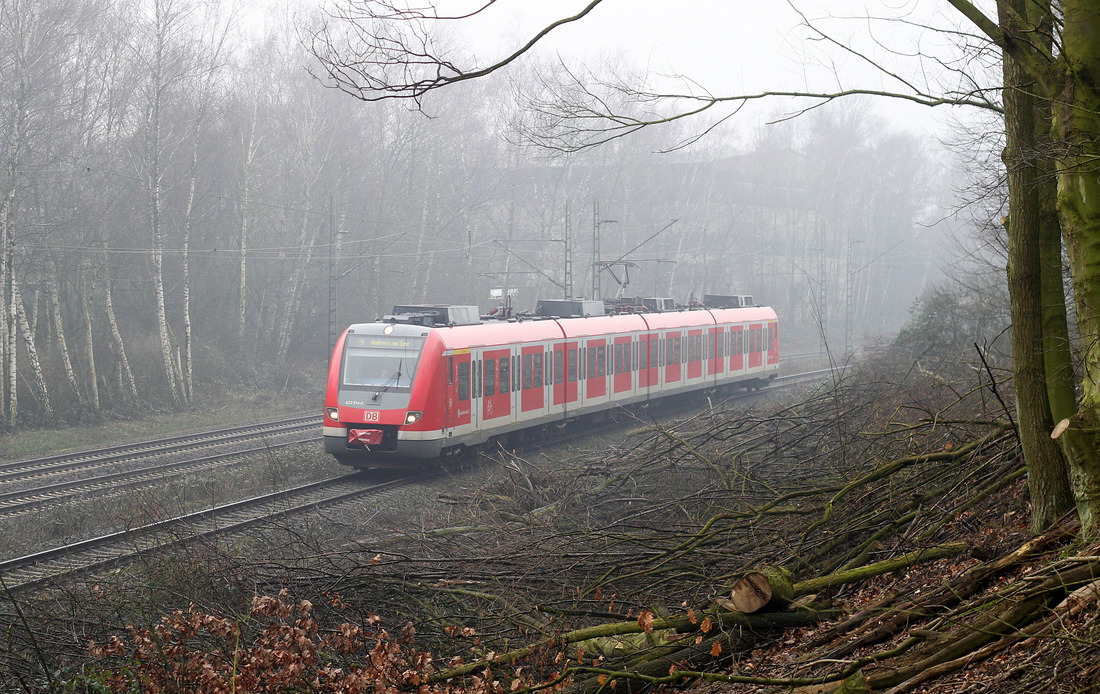 DB Regio 422 014 // Gelsenkirchen-Buer // 8. März 2016