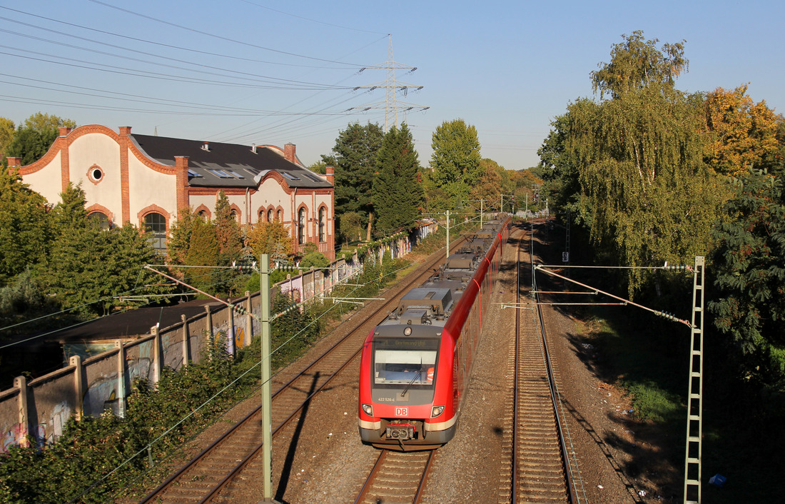 DB Regio 422 026 + 422 054 // Düsseldorf-Eller // 27. September 2018