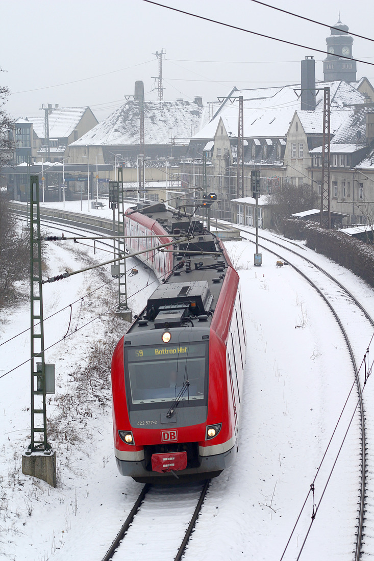 DB Regio 422 027 // Wuppertal-Vohwinkel // 25. Januar 2015