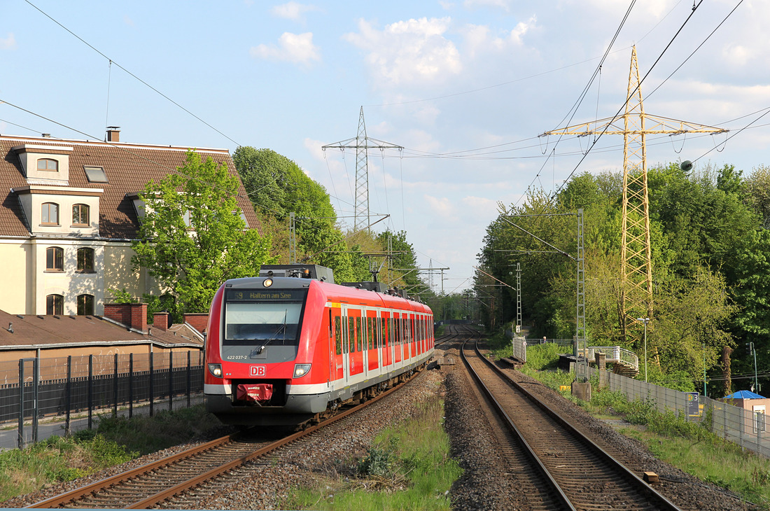 DB Regio 422 037 // Essen-Borbeck // 7. Mai 2016