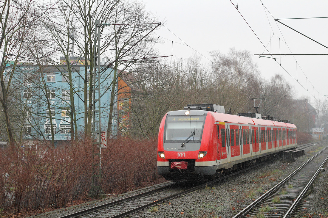 DB Regio 422 052 // Dortmund West // 15. Februar 2016