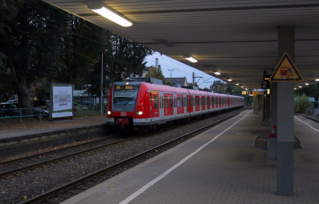 DB Regio 423 036 + 423 xxx // Köln-Dellbrück // 13. Oktober 2013