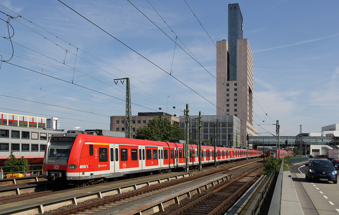 DB Regio 423 411 + 423 401 + 423 437 // Frankfurt am Main // 28. Juni 2018