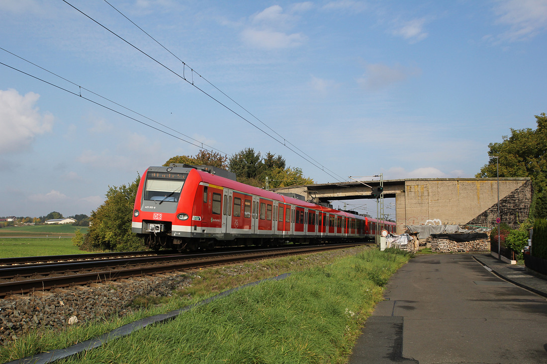 DB Regio 423 415 + 423 417 // Okarben // 20. Oktober 2015