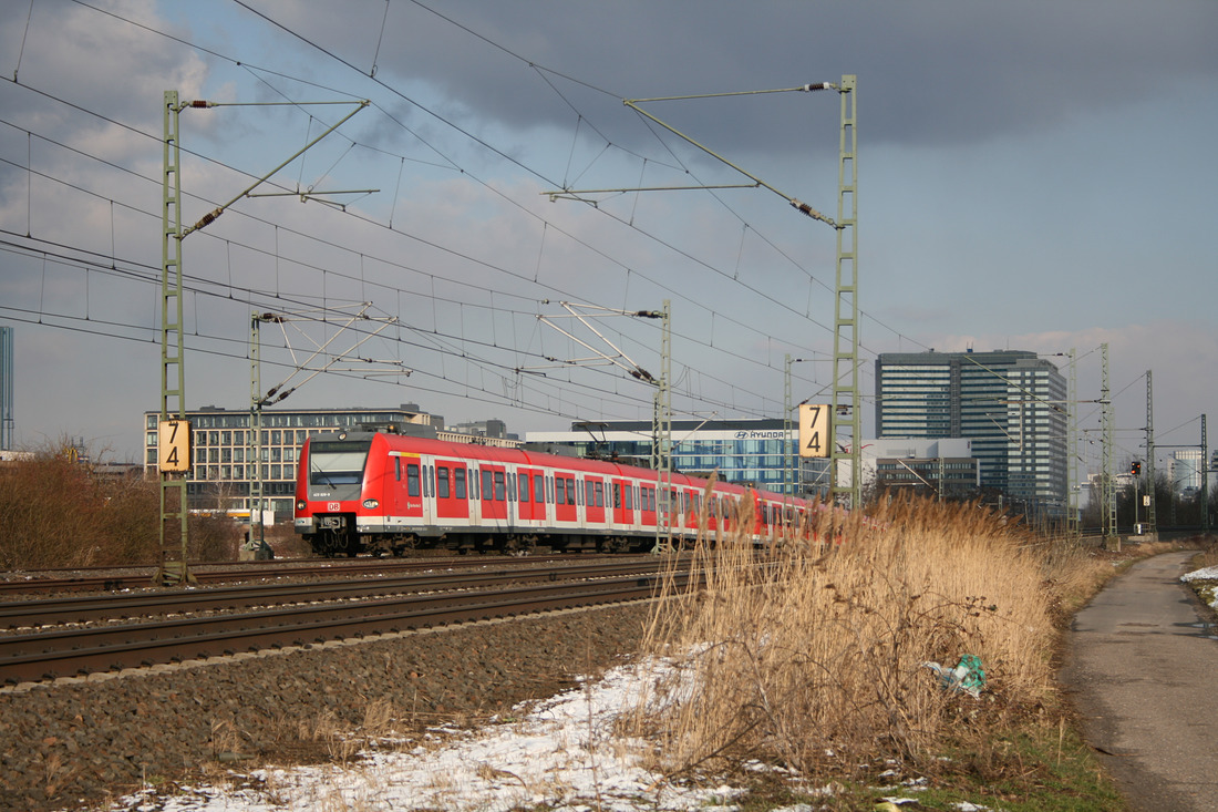 DB Regio 423 429 + 423 405 // Frankfurt-Oberrad // 6. März 2010