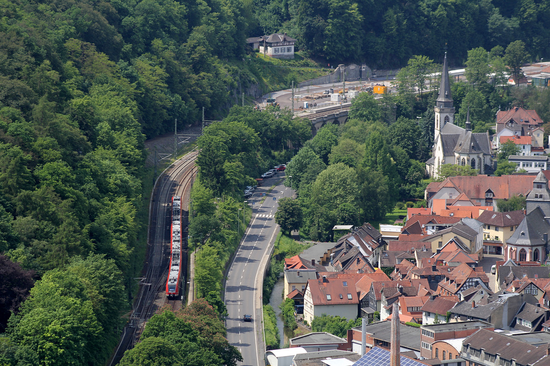 DB Regio 423 xxx + 423 xxx // Eppstein // 28. Mai 2016