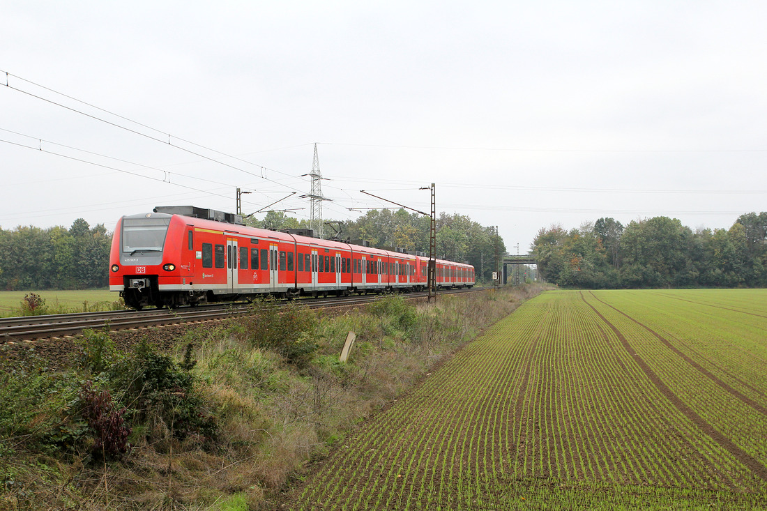 DB Regio 425 087 + 424 277 als S 1  Minden - Haste. // Minden // 13. Oktober 2015