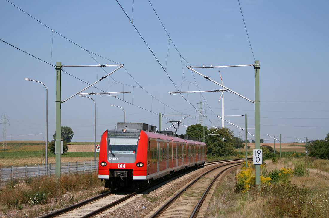 DB Regio 425 269 // Lingenfeld (Pfalz) // 19. August 2009