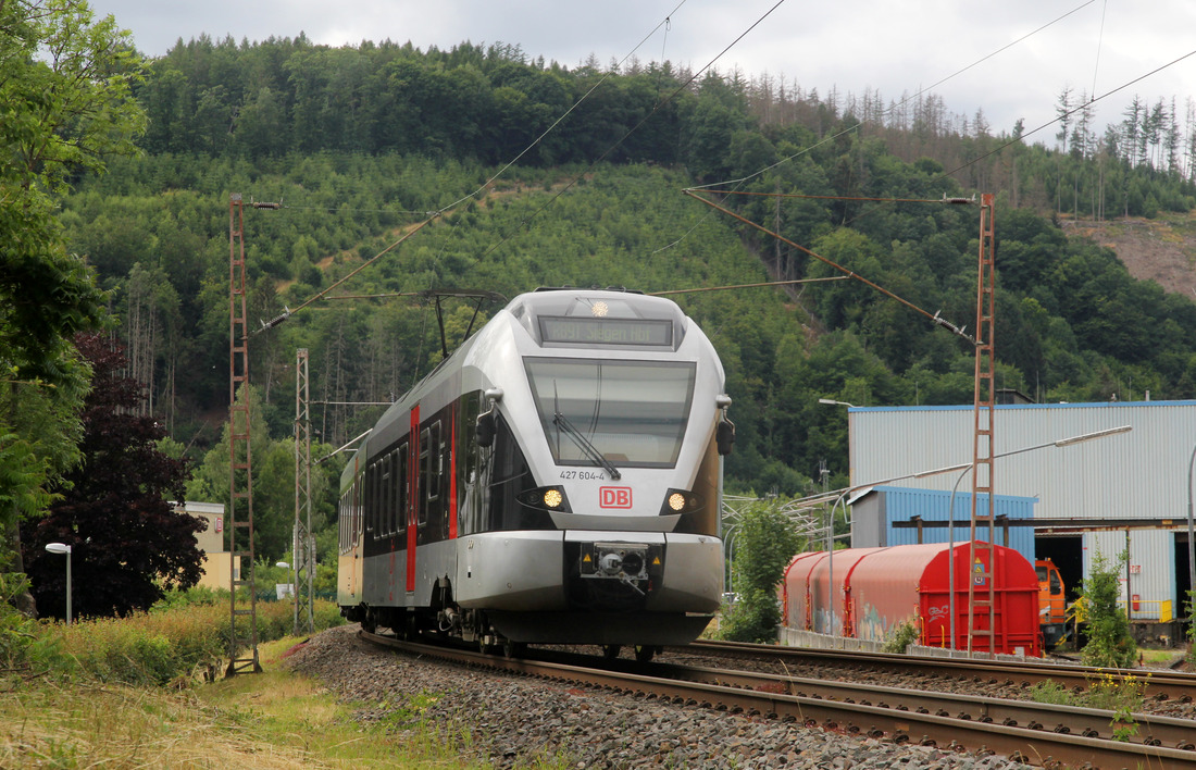 DB Regio 427 104 // Finnentrop // 8. Juli 2022