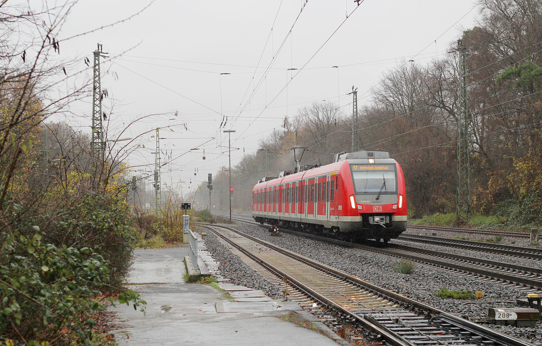 DB Regio 430 182 // Walldorf (Hessen) // 30. November 2015