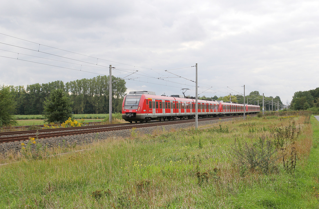 DB Regio 430 184 + 430 175 + 430 129 // Rodgau // 25. September 2015
