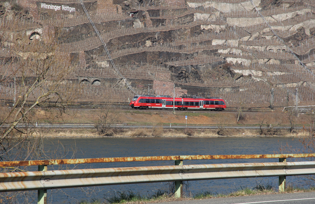 DB Regio 442 005  Lehmen  // Winningen (Mosel) // 11. März 2022