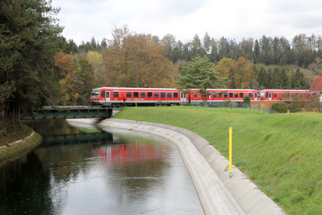 DB Regio 628 093 + 628 577 // Engelsberg // 2. November 2022