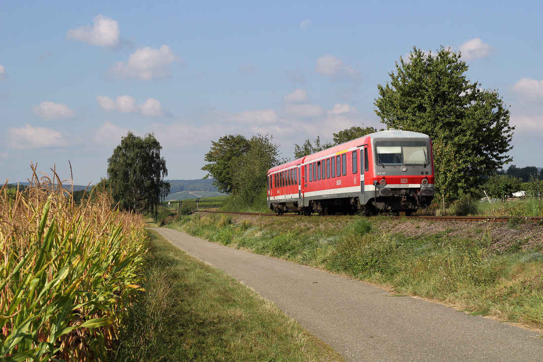 DB Regio 628 207 // Barbelroth // 21. September 2016
