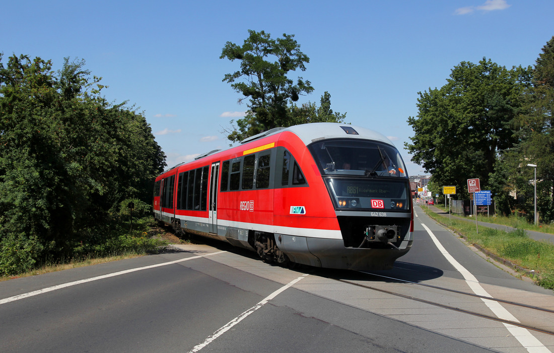 DB Regio 642 138 // Dreieich-Sprendlingen // 3. Juli 2019