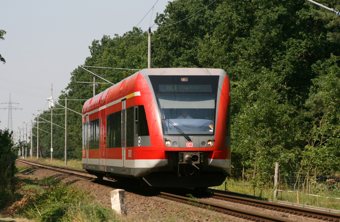 DB Regio 646 xxx // Schwedt (Oder) // 27. Juli 2012
