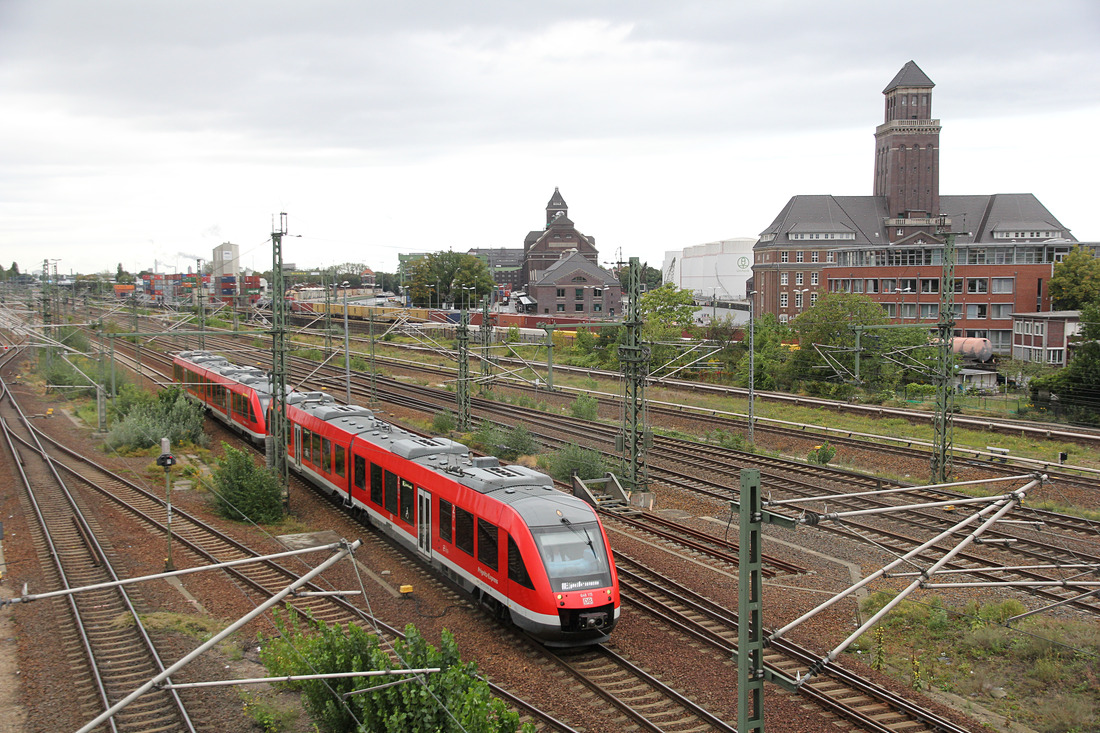 DB Regio 648 115 // Berlin-Moabit // 13. September 2019
