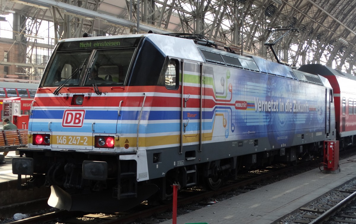 DB Regio Bayern 146 247-2 am 18.03.16 in Frankfurt am Main Hbf 