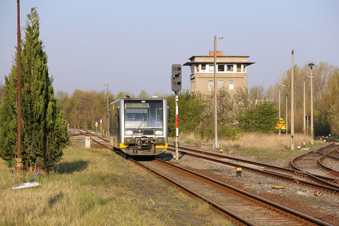 DB Regio (Burgenlandbahn) 672 911 // Braunsbedra // 18. April 2019
