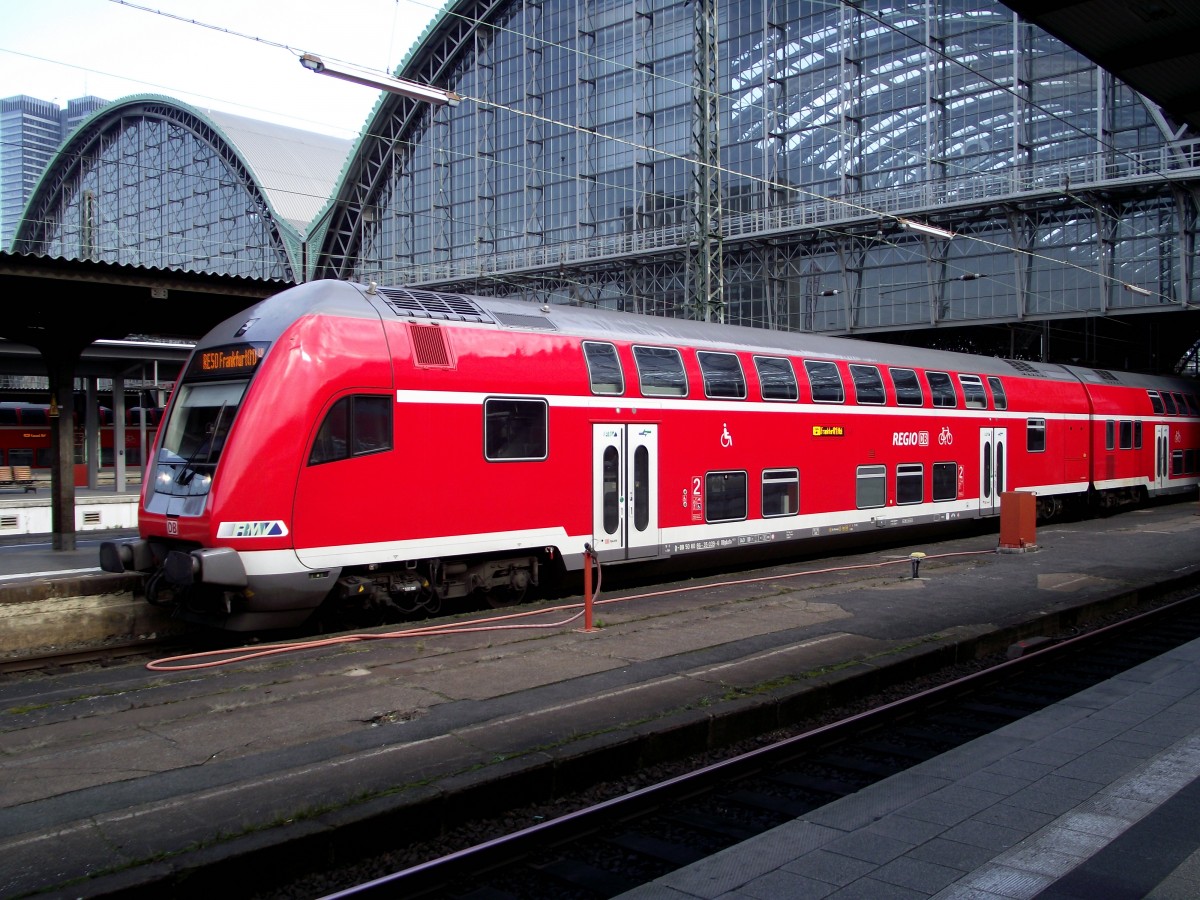 DB Regio Hessen Dosto Steuerwagen am 05.03.14 in Frankfurt am Main Hbf 