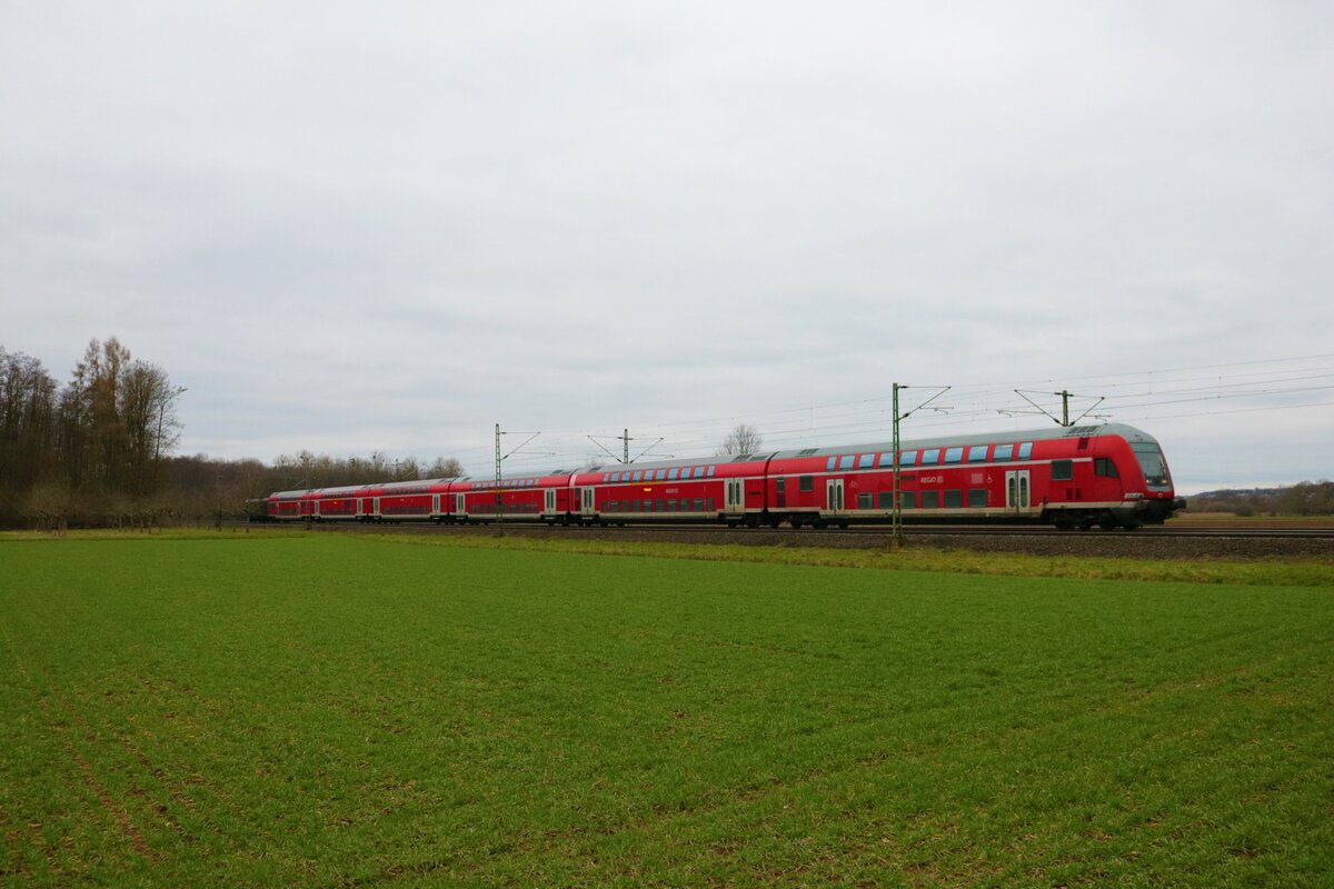 DB Regio Hessen RB51 in Langenselbold (Main Kinzig Kreis) am 28.01.23