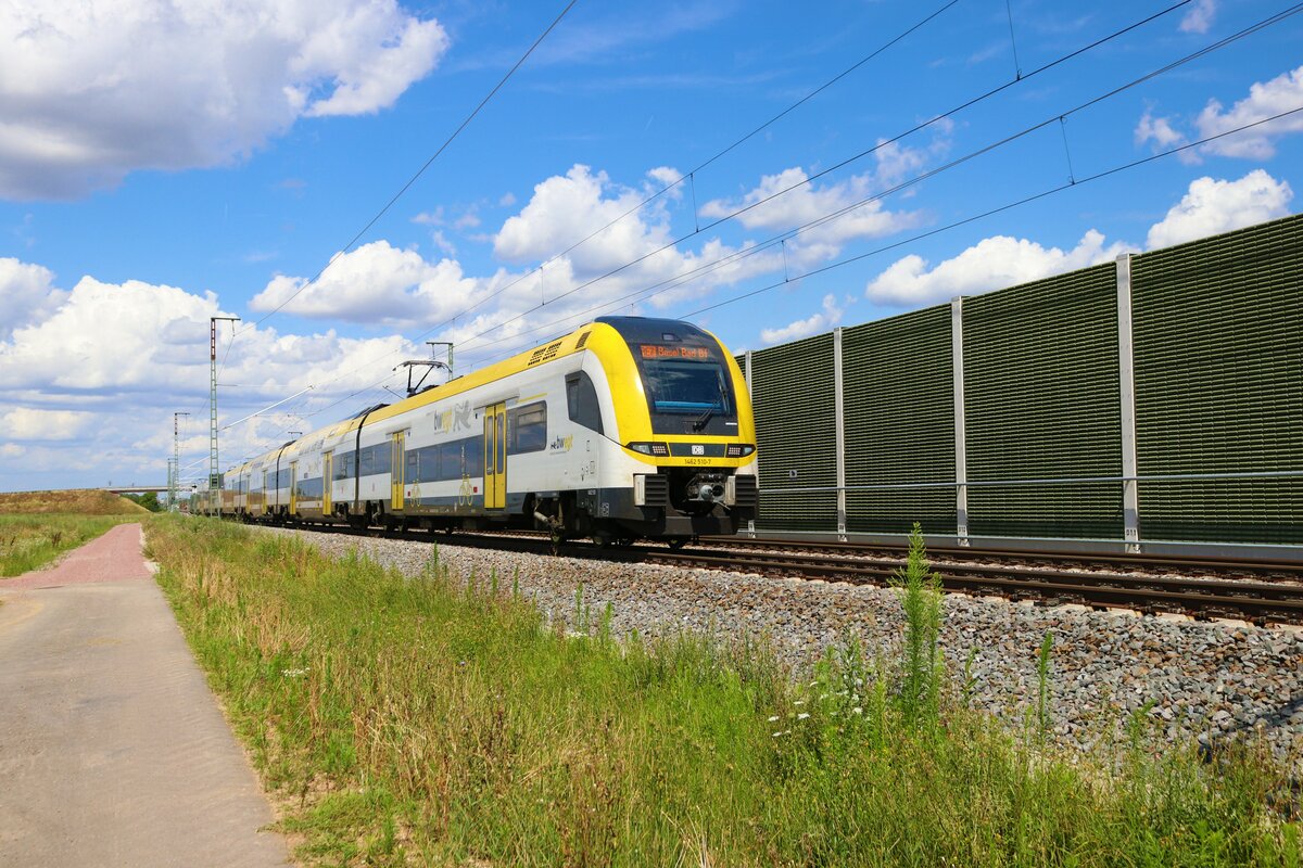 DB Regio Siemens Desiro HC 1462 510-7 und 1462 xxx-x am 13.07.23 bei Auggen (Baden Württemberg)