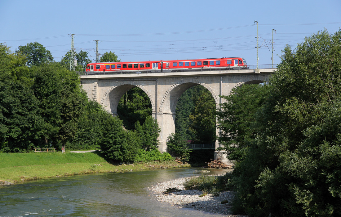 DB Regio (SOB) 628 084 // Traunstein // 21. Juli 2021