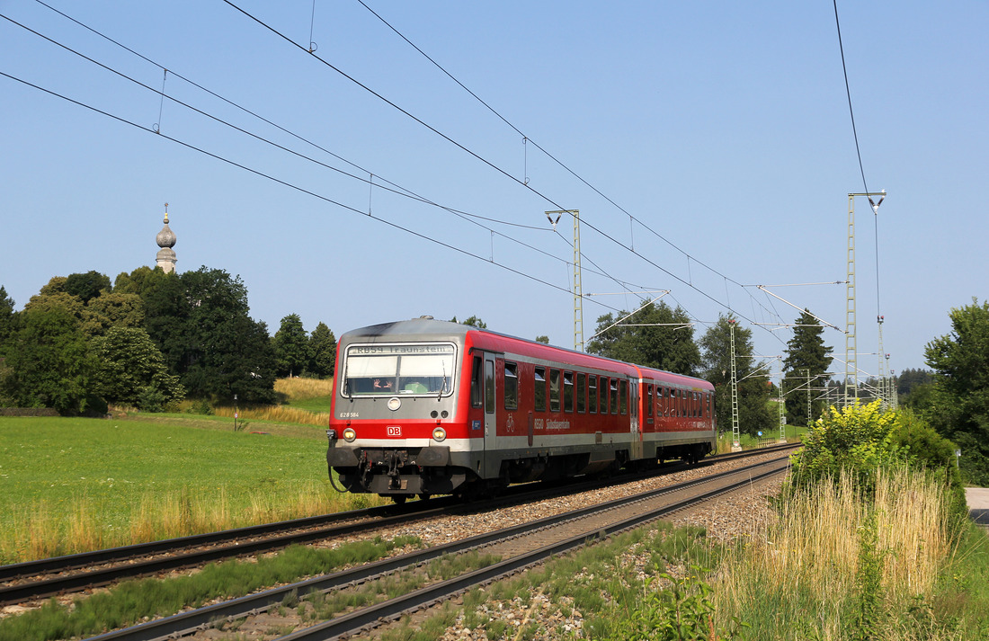 DB Regio (SOB) 628 084 // Surberg // 21. Juli 2021.
Schöne Grüße zurück ! ;-)
