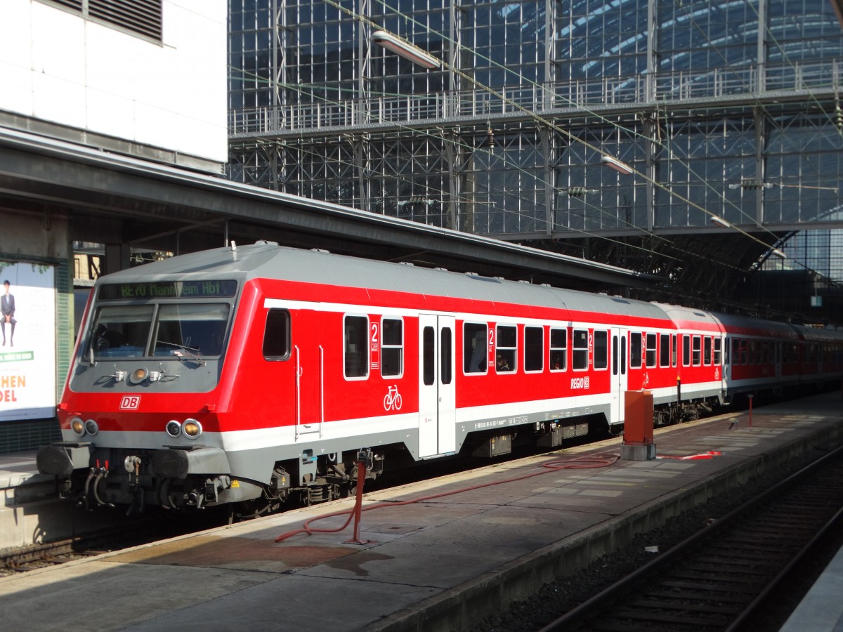 DB Regio Steuerwagen Bauart Wittenberge am 18.03.16 in Frankfurt am Main Hbf