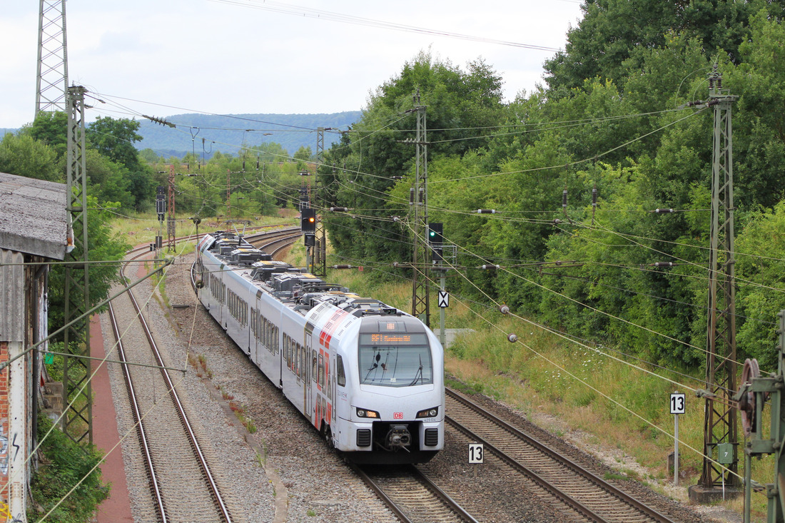 DB Regio - Süwex-Flirt (Nummer unbekannt) // Bous (Saar) // 7. Juli 2022