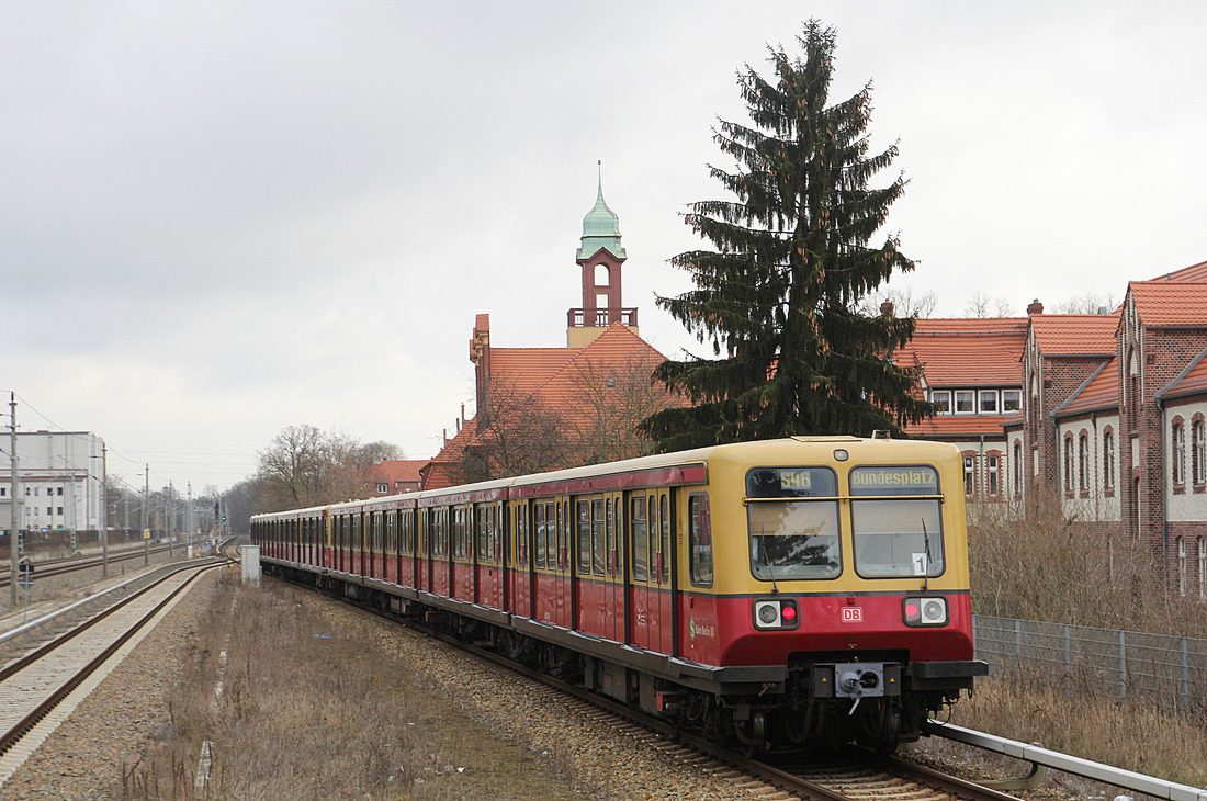 DB (S-Bahn Berlin) 485 xxx // Wildau // 22. März 2016
