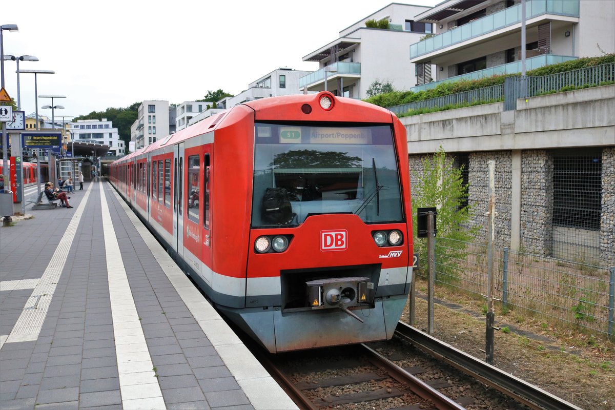 DB S-Bahn Hamburg 474 xxx Doppeltraktion in Blankenese am 15.07.19 