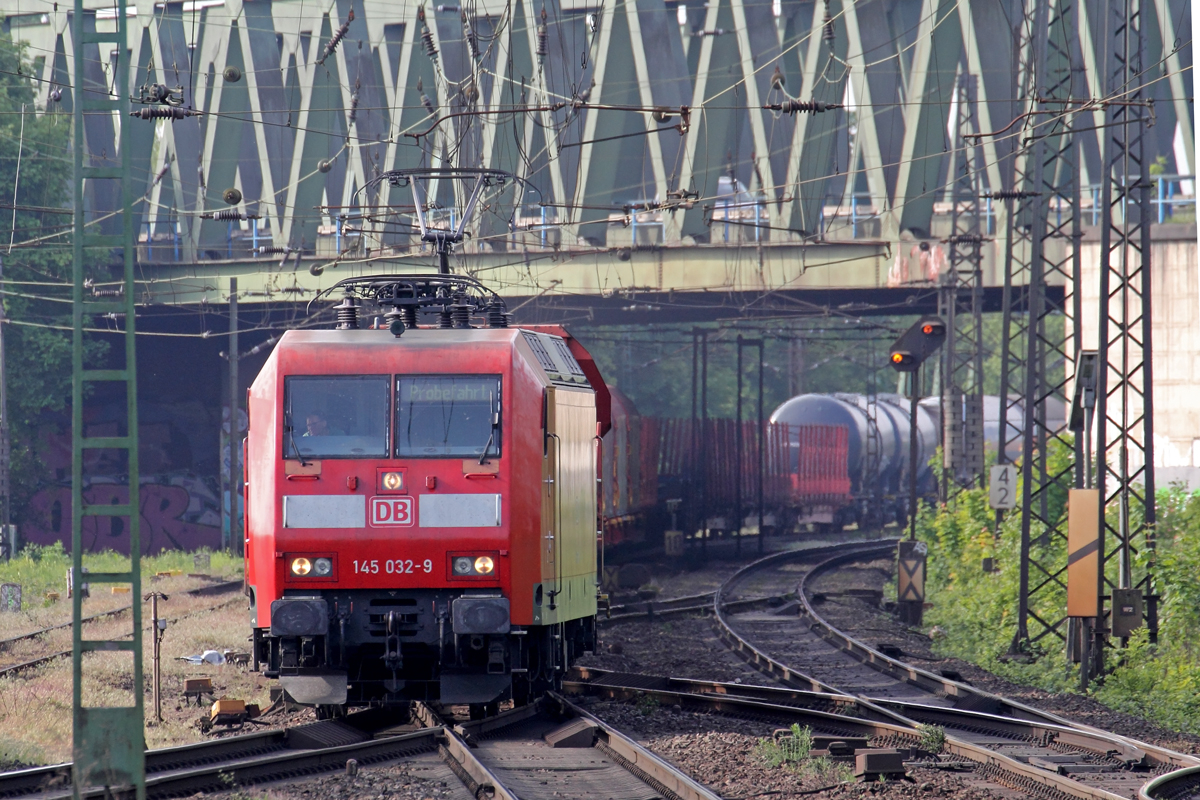 DBC 145 032-9 in Recklinghausen-Süd 9.5.2020