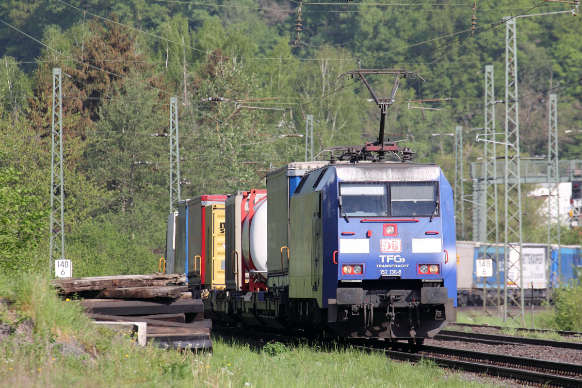 DBC 152 136-8 in Oberhaun 11.5.2022