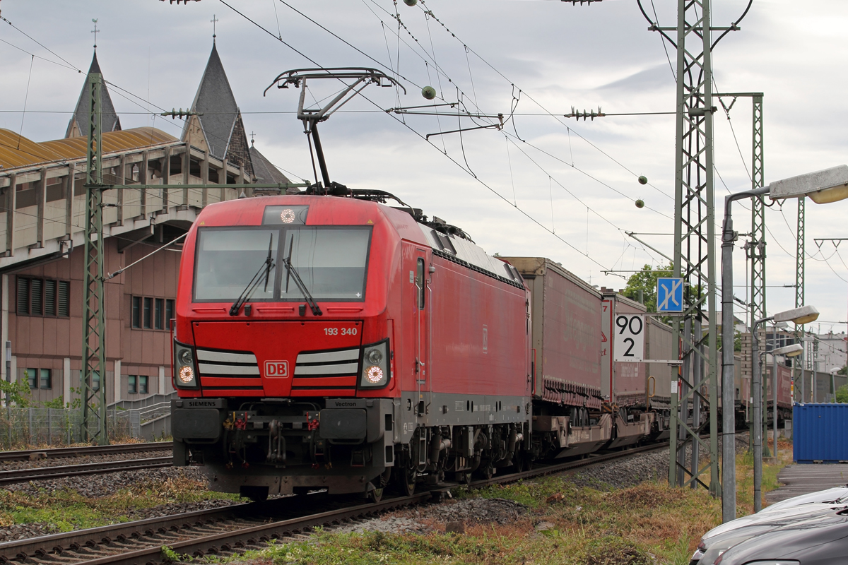 DBC 193 340 in Koblenz-Stadtmitte 4.7.2020 