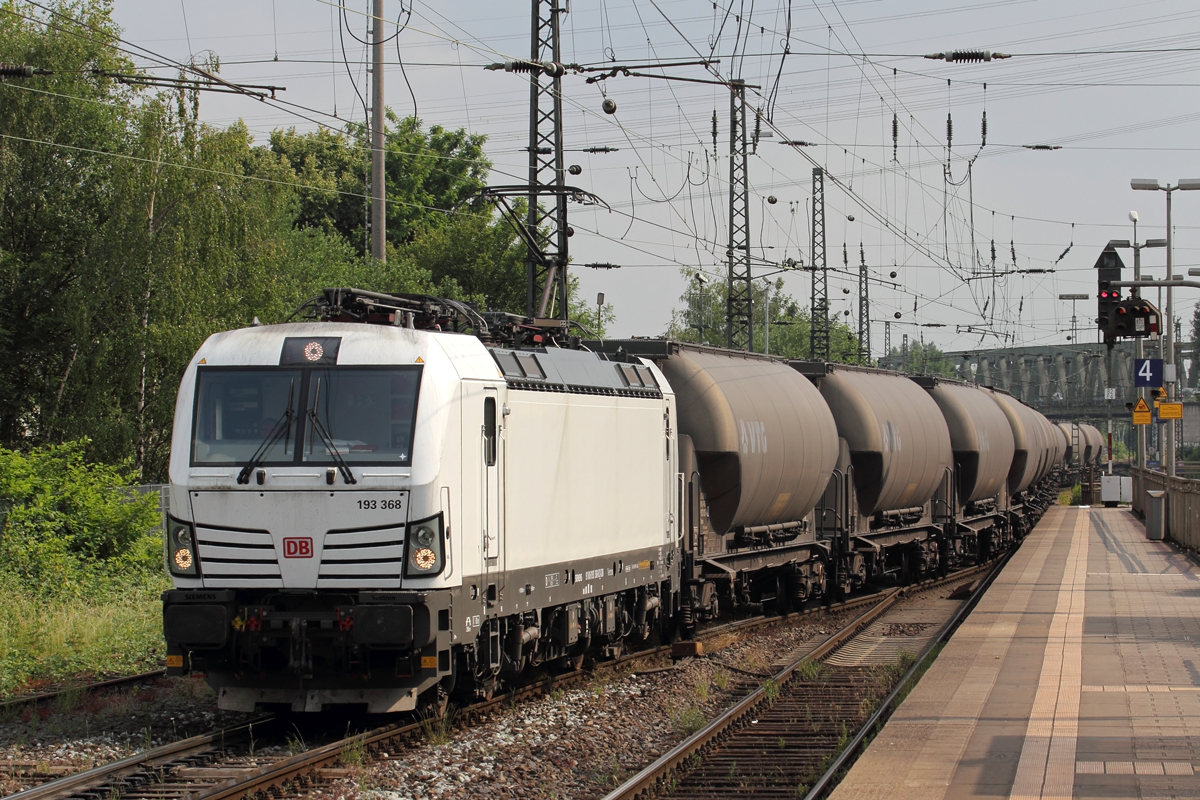 DBC 193 368 in Recklinghausen-Süd 9.6.2020