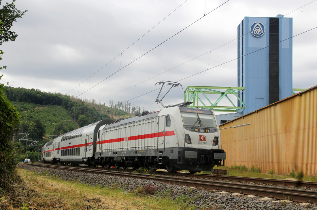 DBFernverkehr 147 561 // Finnentrop // 8. Juli 2022
