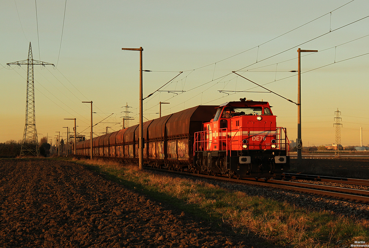 DE76 RHC bei Hürth am 27.02.2019