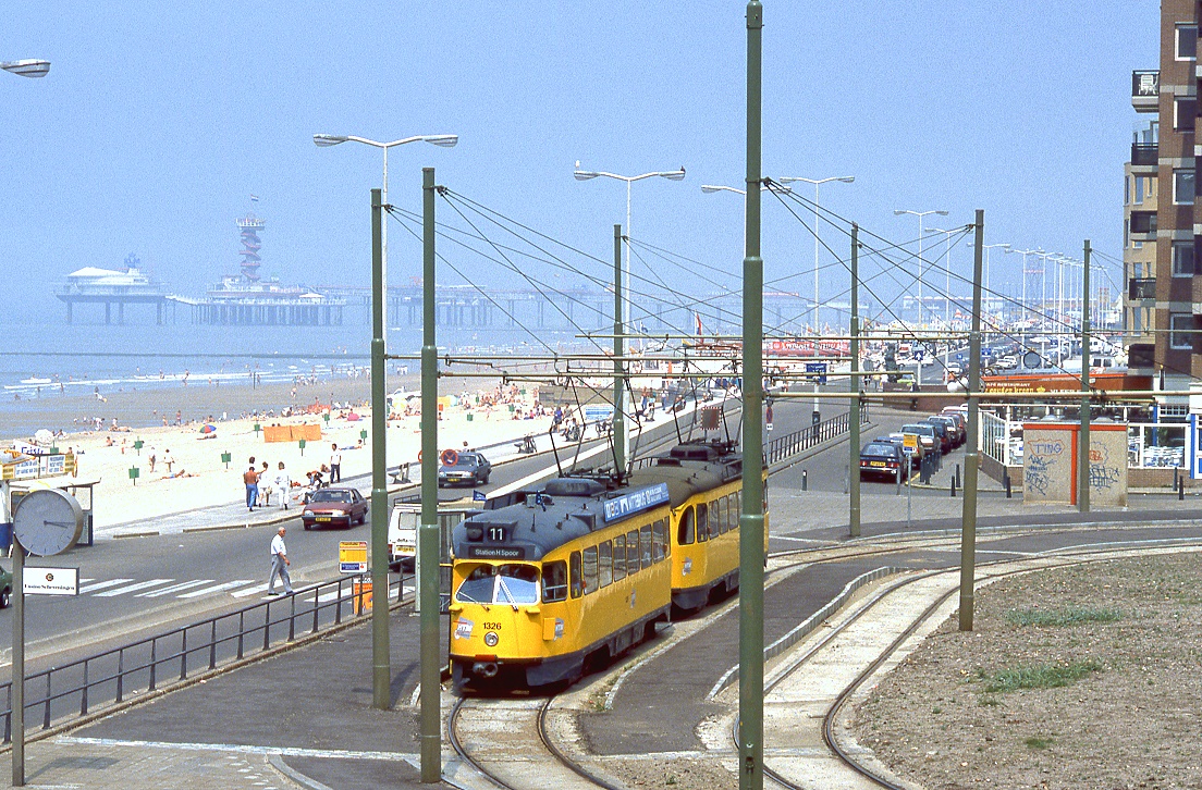Den Haag 1326, Scheveningen Strand, 07.07.1989.