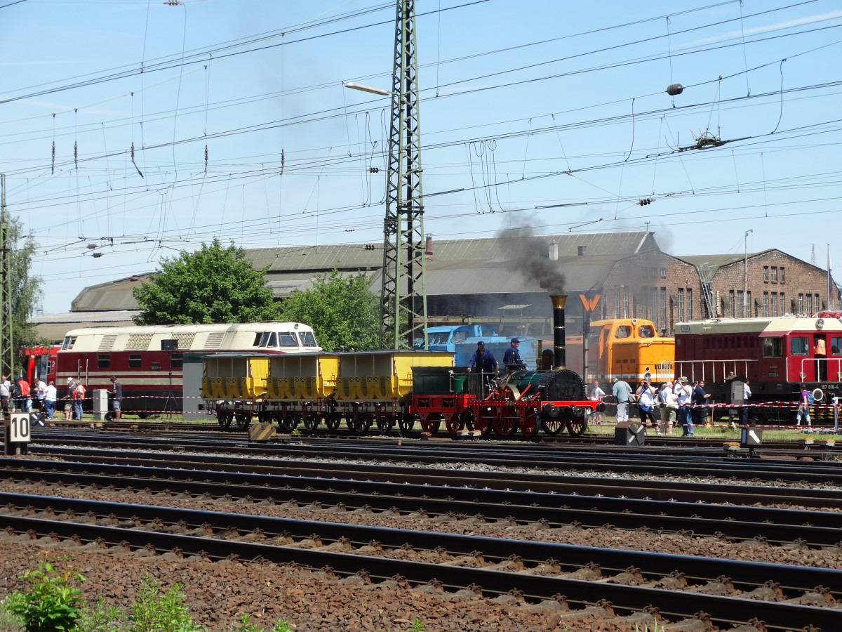 Der ADLER am 14.06.15 im Koblenz Lützel 