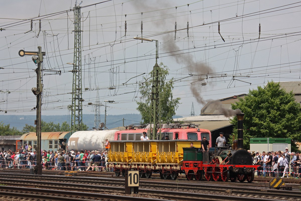Der Adler am 8.6.13 bei der Lokparade in Koblenz-Lützel.