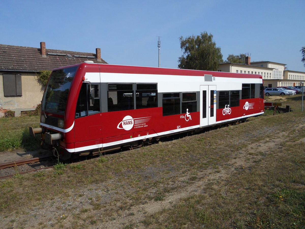 Der EGP 504 001,am 29.August 2018,in Pritzwalk.