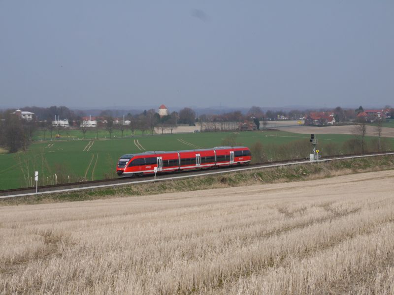 Der erste Zwischentakt kam diesmal einzeln anstatt in Doppelgarnitur. 09.04.15
