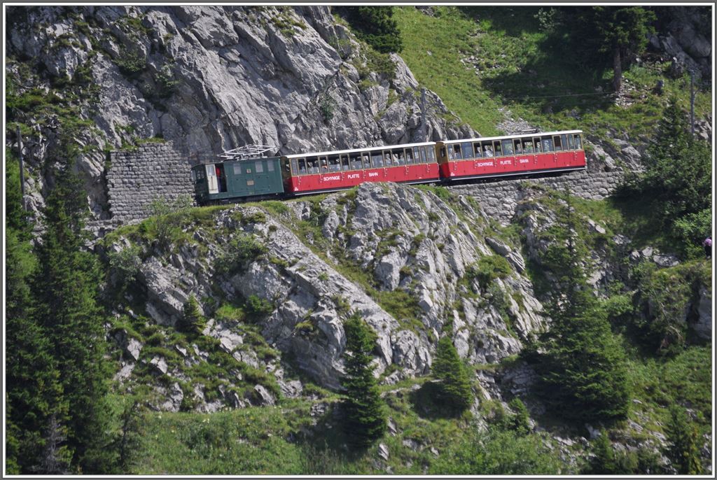 Der gleiche Zug herangezoomt. (06.07.2013)