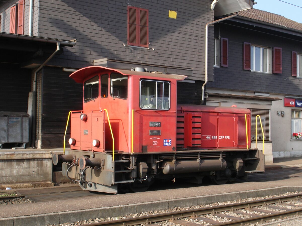 Der SBB-Tm IV 8764 steht am 29. Oktober 2007 im Bahnhof Wangen bei Olten.