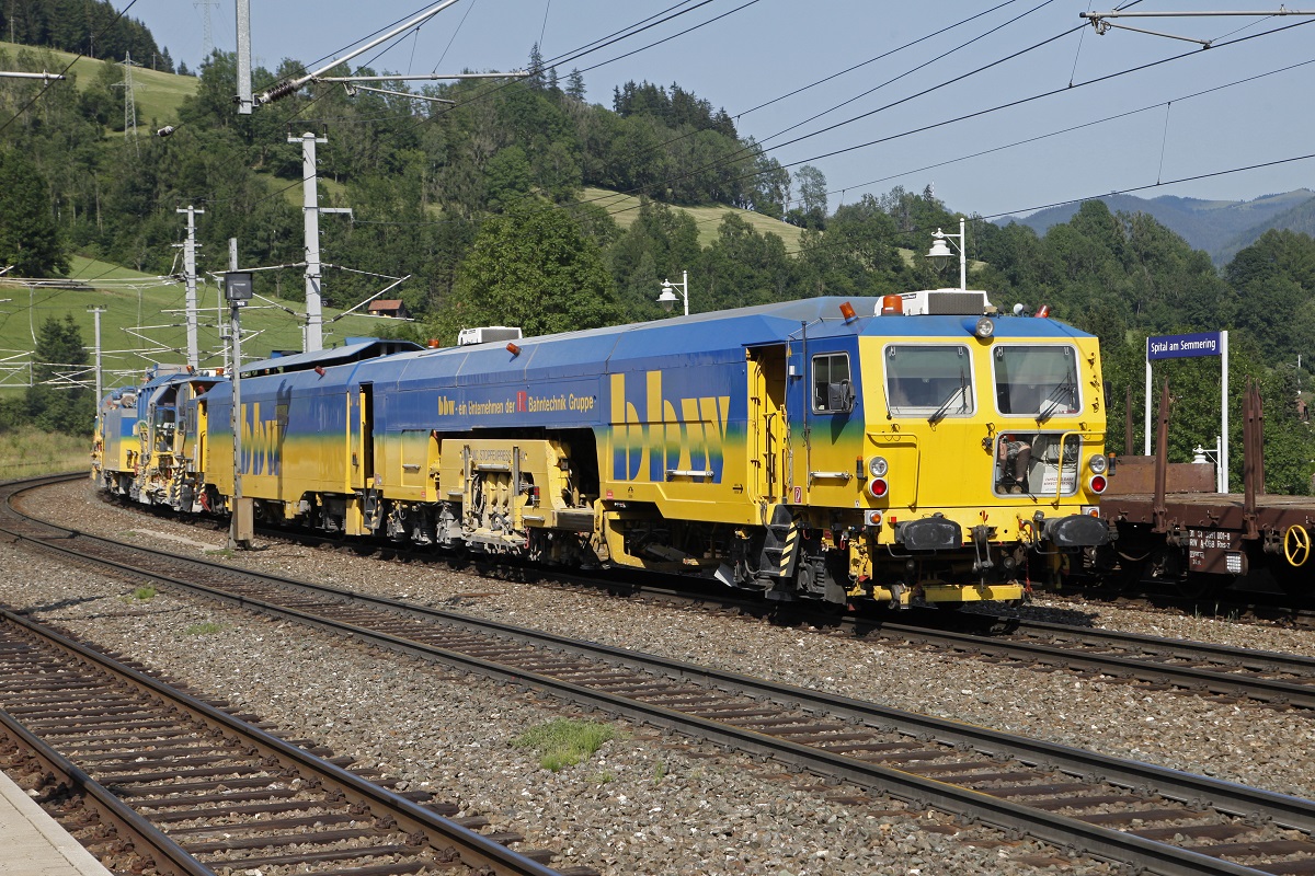 Der Stopfexpress ist am 17.07.2015 in Spital am Semmering unterwegs.