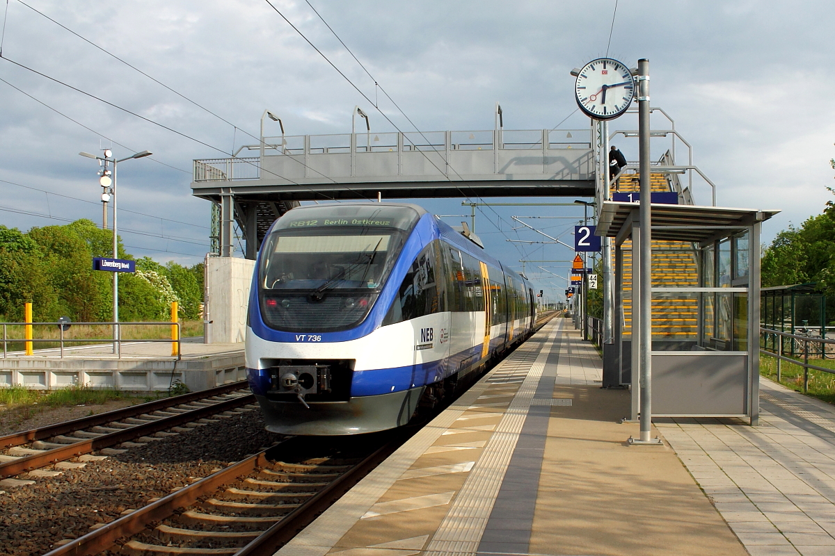 Der VT 736 (643 4129 DNEBB)