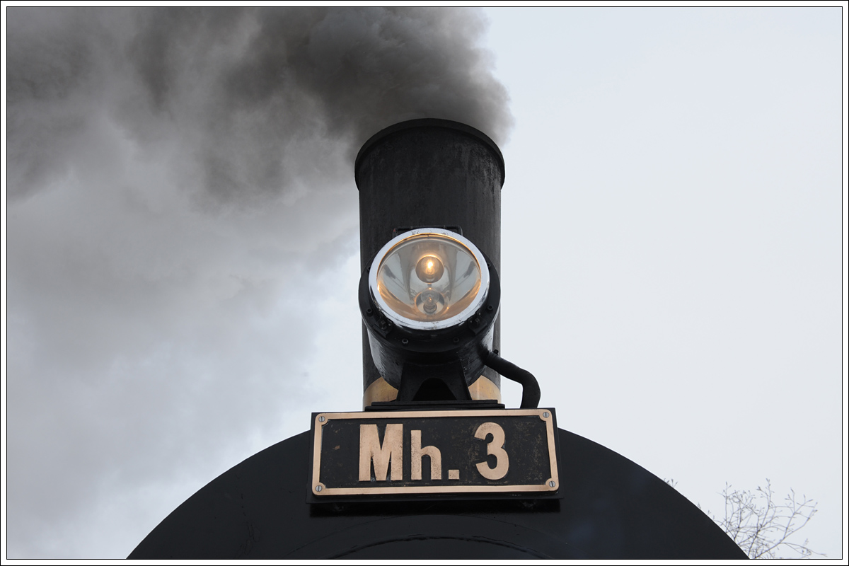 Detailaufnahme Mh.3 der Pinzgauer Lokalbahn. (1.2.2015)