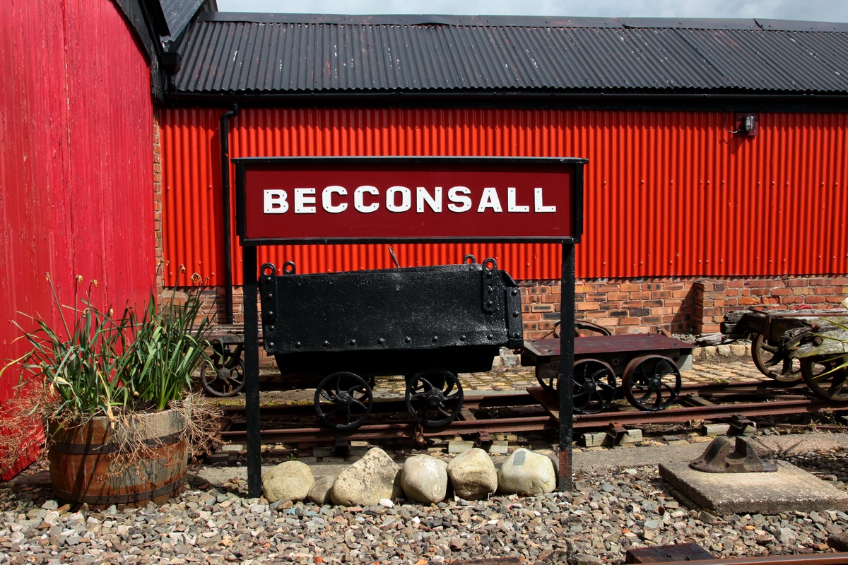 Detailaufnahme Stn. Becconsall am 02.05.2018.